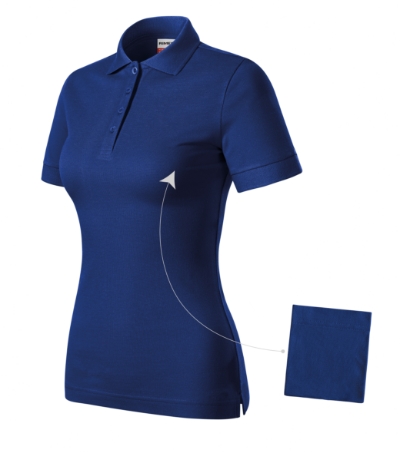 Koszulka polo damska MR21 - chabrowy