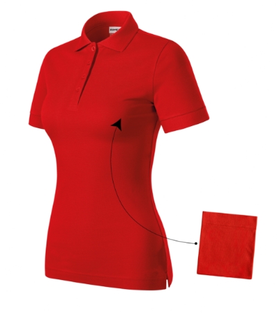 Koszulka polo damska MR21 - Czerwony