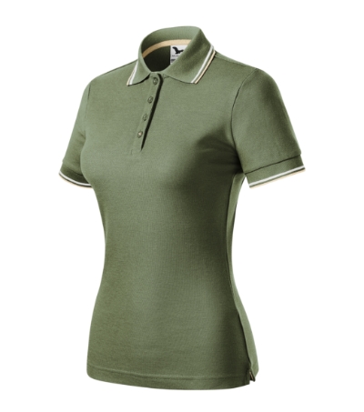 Koszulka polo damska M233 - khaki