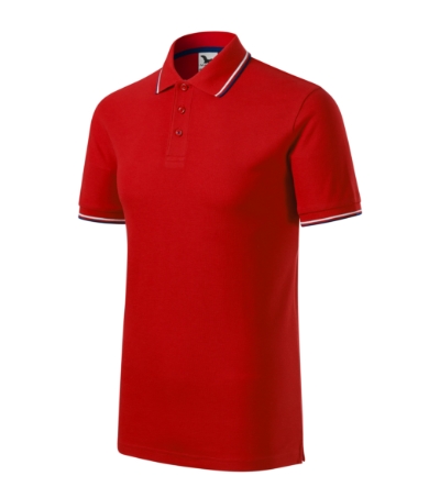 Koszulka polo meska M232 - Czerwony