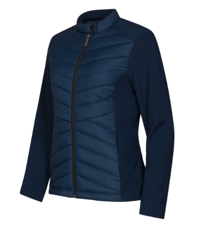 Kurtka hybrydowa damska M556 - granatowy