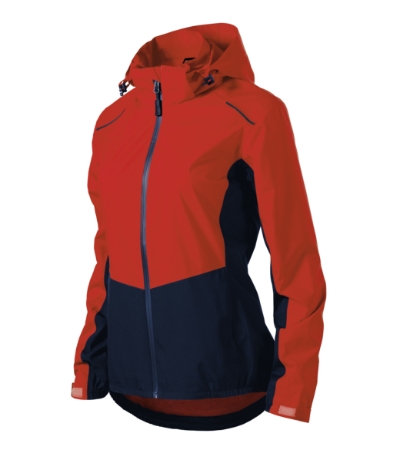 Kurtka damska M539 - czerwony