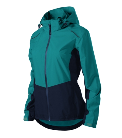 [5391912] Kurtka damska M539 - szmaragdowy