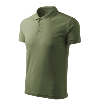 Koszulka polo męska MF03 - khaki