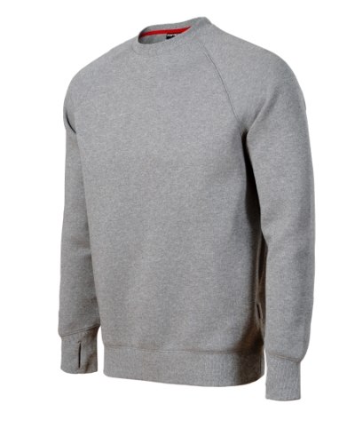 Bluza męska MW42 - ciemnoszary melanż