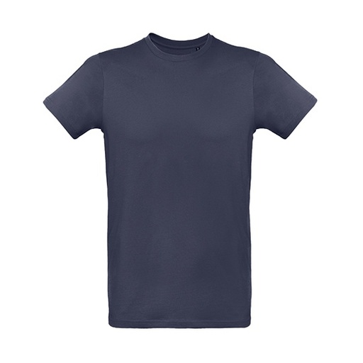 T-shirt Męski Klasyczny Bawełna Czesana BCTM048 - Navy Blue
