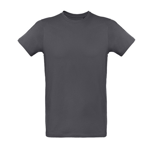 T-shirt męski krótki rękaw BCTM048 - Dark Grey (Solid)