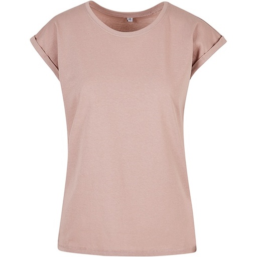 Koszulka Damska Dluga Bawelniana Jersey BY021 - Dusk Rose