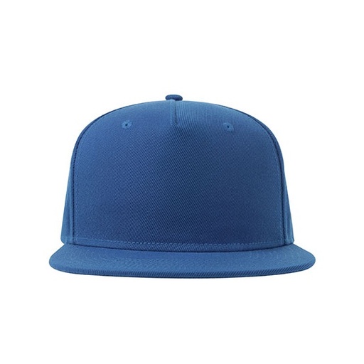 Czapka pięciopanelowa z płaskim daszkiem AT530 - Royal
