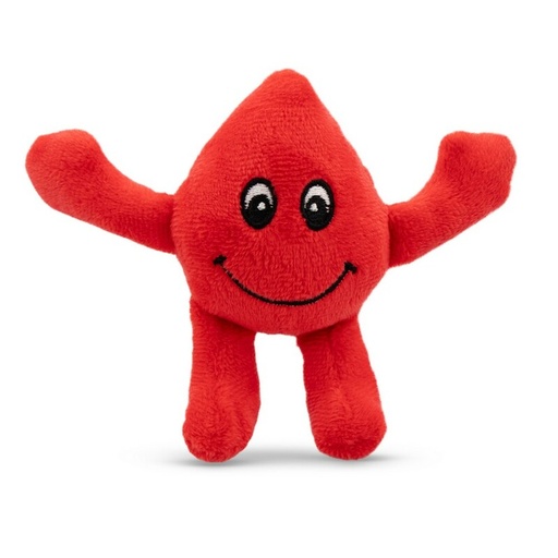 [HE859-05] Pluszowa kropla | Vaiva HE859-05 - czerwony