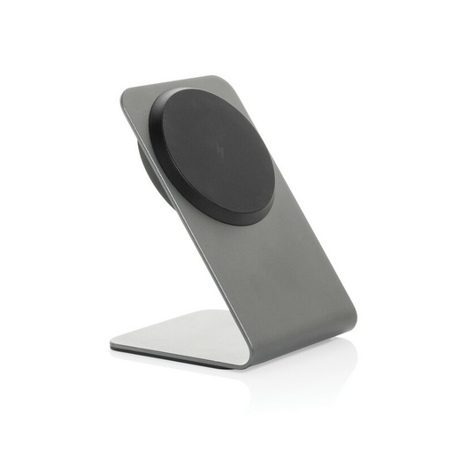 Magnetyczna ladowarka bezprzewodowa 15W Terra P309.1002 - szary