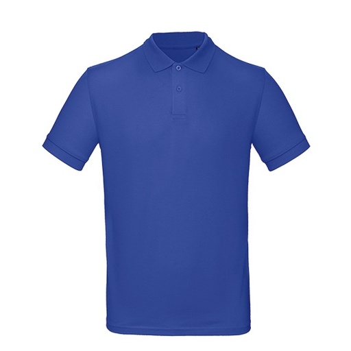 Koszulka polo męska z krótkim rękawem BCPM430 - Cobalt Blue