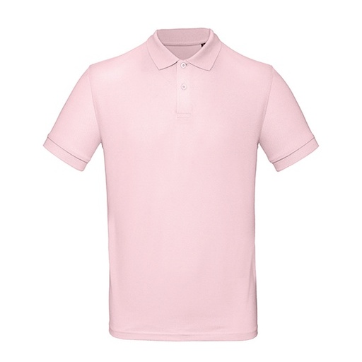 Koszulka polo męska z krótkim rękawem BCPM430 - Orchid Pink