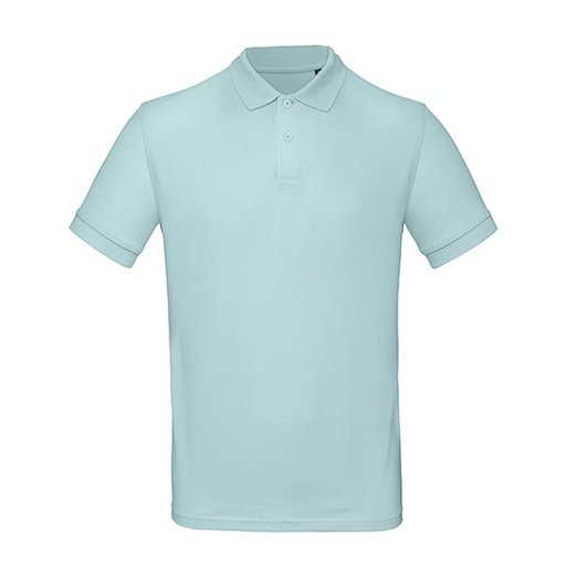 Koszulka Polo Meska Bawelna Organiczna BCPM430 - Millennial Mint