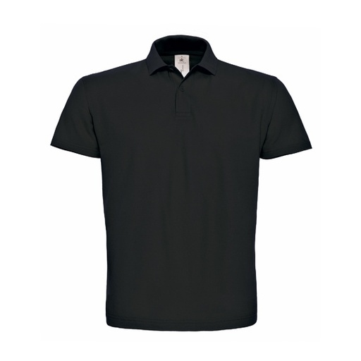 Koszulka polo unisex klasyczna BCPUI10 - Black