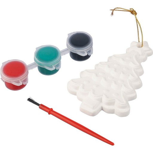 [VA579-00] Choinka do malowania, farbki i pędzelek VA579-00 - neutralny