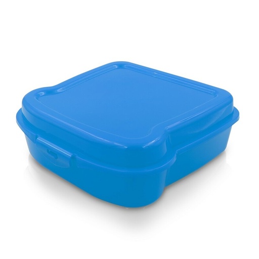 Pudełko śniadaniowe "kanapka" 450 ml | Saffo VA919-11 - niebieski