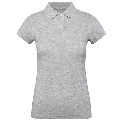 Damska koszulka polo BCPW440 - Heather Grey
