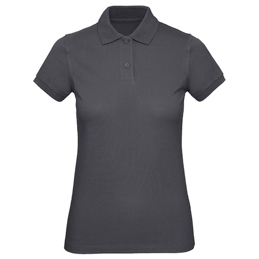 Damska koszulka polo BCPW440 - Dark Grey (Solid)