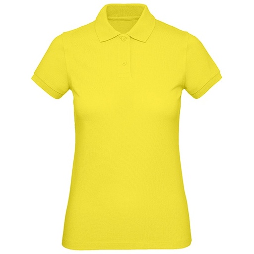 Damska koszulka polo BCPW440 - Solar Yellow