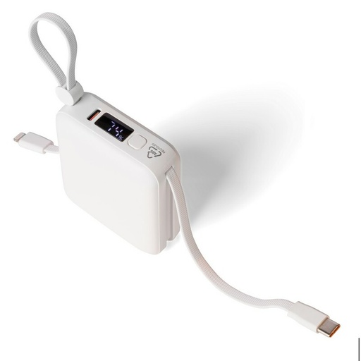 Power bank 10000 mAh VB100-02 - bialy