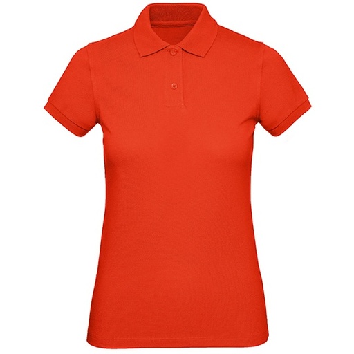 Koszulka Polo Damska Bawelniana Pika BCPW440 - Fire Red