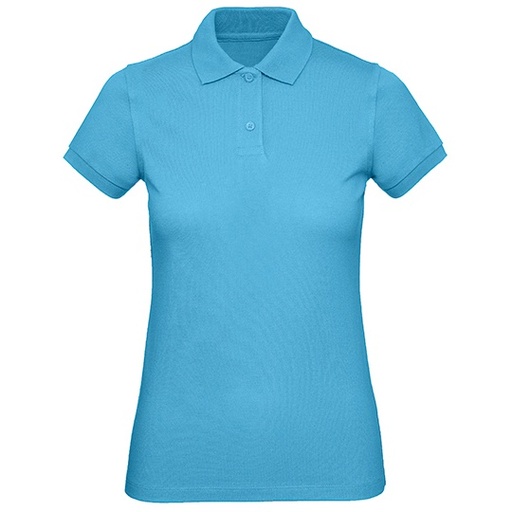 Damska koszulka polo BCPW440 - Very Turquoise