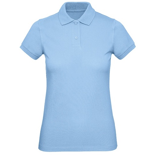 Damska koszulka polo BCPW440 - Sky Blue