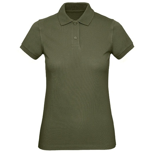 Koszulka Polo Damska Bawelniana Pika BCPW440 - Urban Khaki