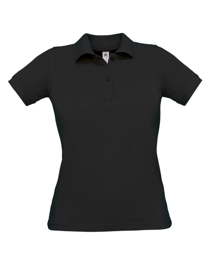 Damska koszulka polo Safran Pure - Black