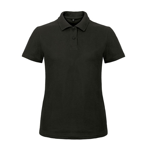 Damska koszulka polo slim BCPWI11 - Black