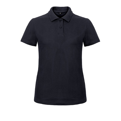 Damska koszulka polo slim BCPWI11 - Navy