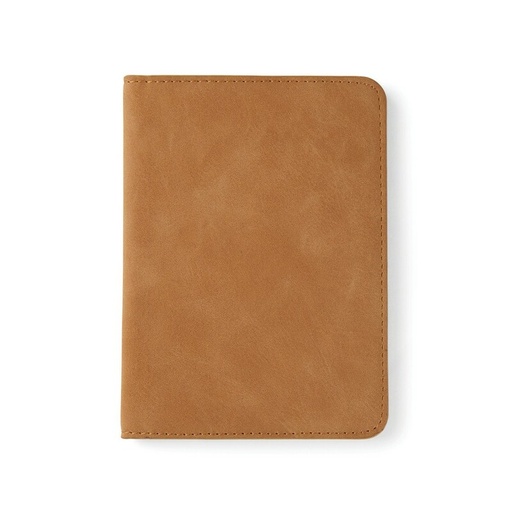 Etui na paszport VINGA Bosler, ochrona RFID VG667-16 - brazowy