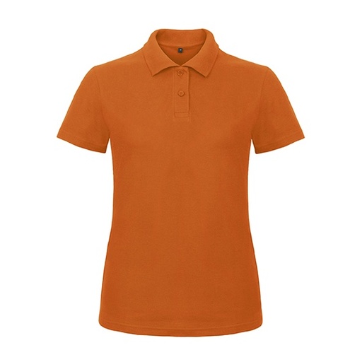 Damska koszulka polo slim BCPWI11 - Orange