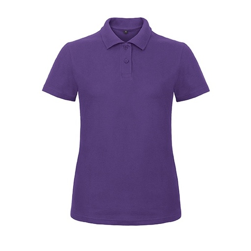 Damska koszulka polo slim BCPWI11 - Purple
