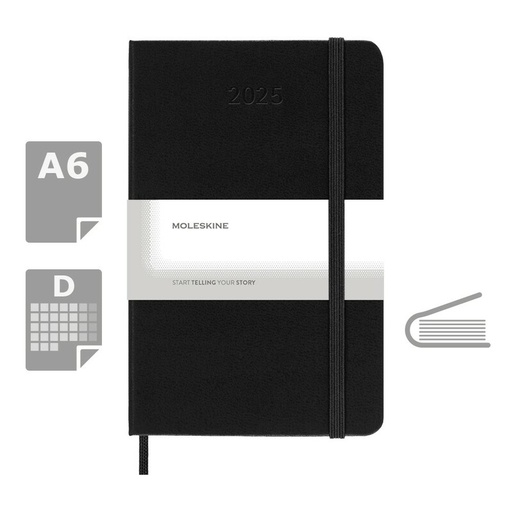 Kalendarz MOLESKINE VM292-03/2027 - czarny