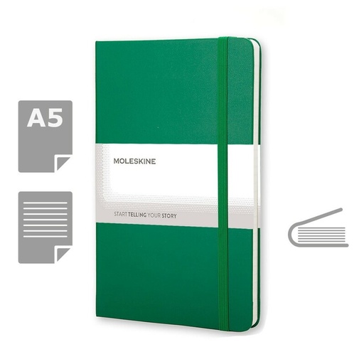 MOLESKINE Notatnik ok. A5 VM301-06 - zielony