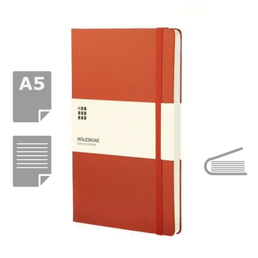 MOLESKINE Notatnik ok. A5 VM301-07 - pomaranczowy
