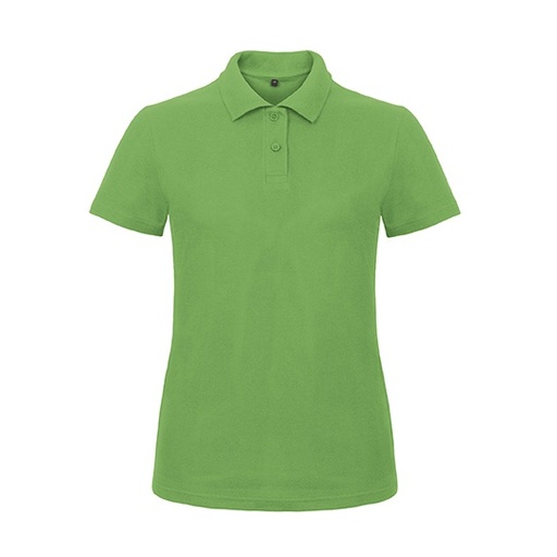 Damska koszulka polo slim BCPWI11 - Real Green