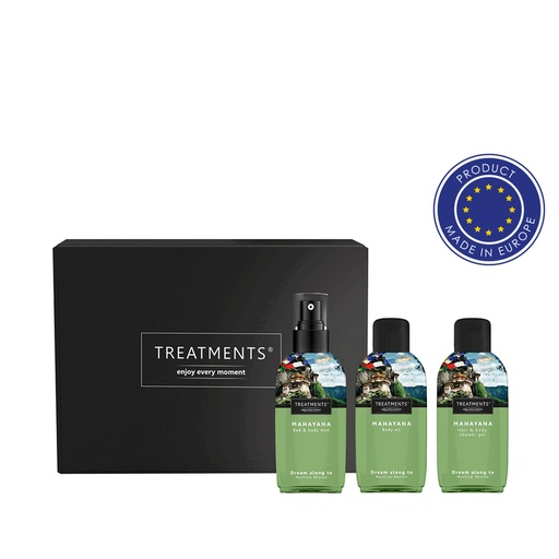 Zestaw kosmetyków Body & Fragnance Mailbox TREATMENTS VTR01-06 - zielony
