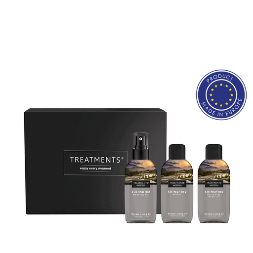 Zestaw kosmetykow Body & Fragnance Mailbox TREATMENTS VTR01-19 - szary