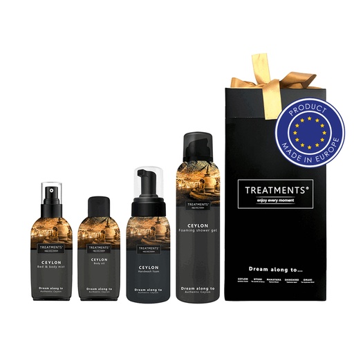 Zestaw kosmetyków Medium TREATMENTS VTR04-03 - czarny