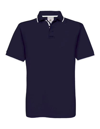 Koszulka polo Safran Sport - Navy & White