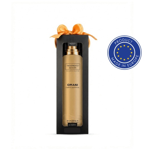 Pieniący się żel pod prysznic TREATMENTS VTR09-08 - żółty