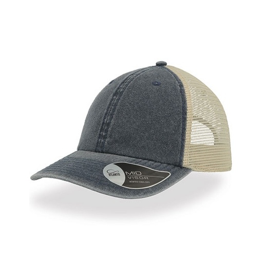 Czapka Trucker AT667 - Navy & Stone