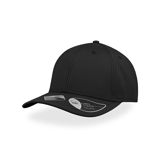Czapka z daszkiem 6-panelowa UPF50+ - Black