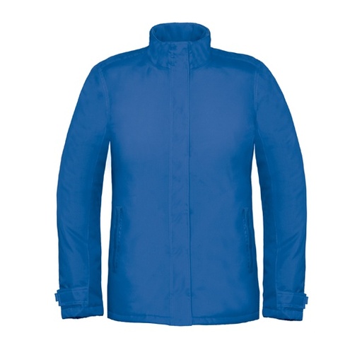 Kurtka Damska Klasyczna Wodoodporna z Kapturem BCJW925 - Royal Blue