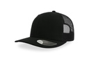 Czapka 6‑panelowa Snapback - Black