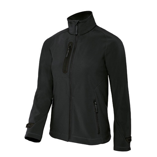 Damska kurtka softshell slim BCJW938 - Black