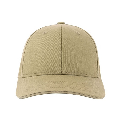 Czapka Klasyczna Bawełniana Twill AT684 - Khaki & Khaki